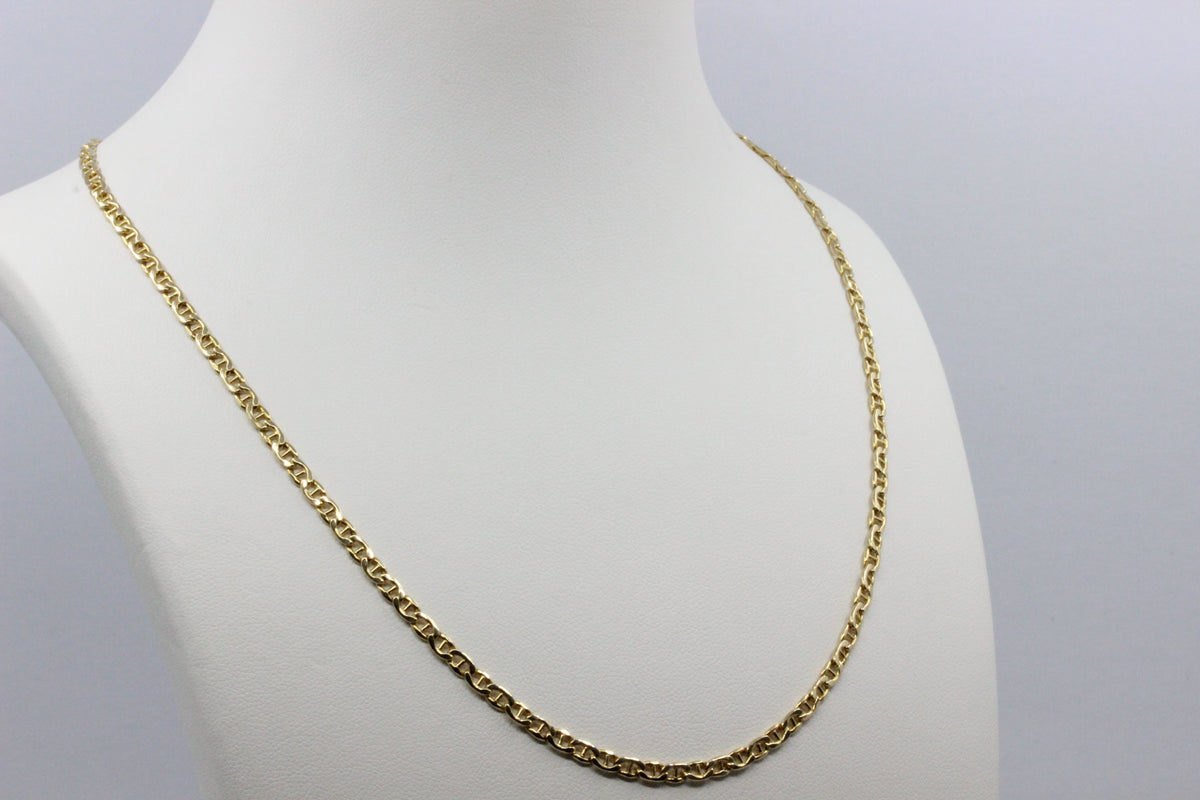 14K Gold Chain Necklace- 46 cm