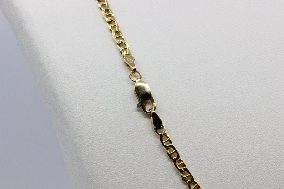 14K Gold Chain Necklace- 46 cm