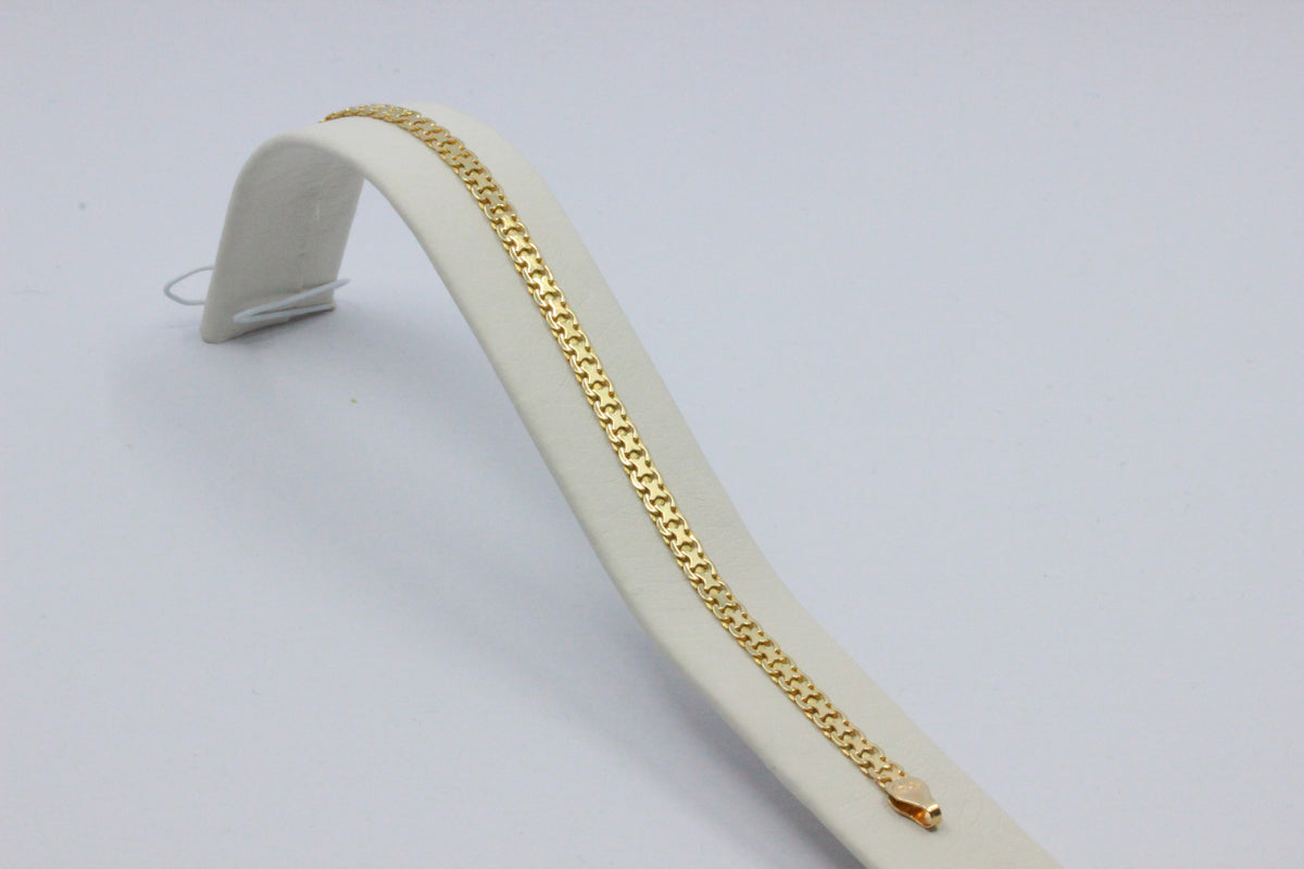 14K Gold Bracelet- 17 cm