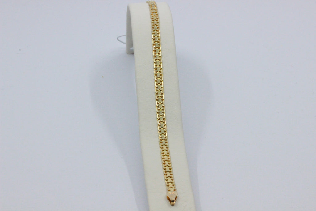 14K Gold Bracelet- 17 cm