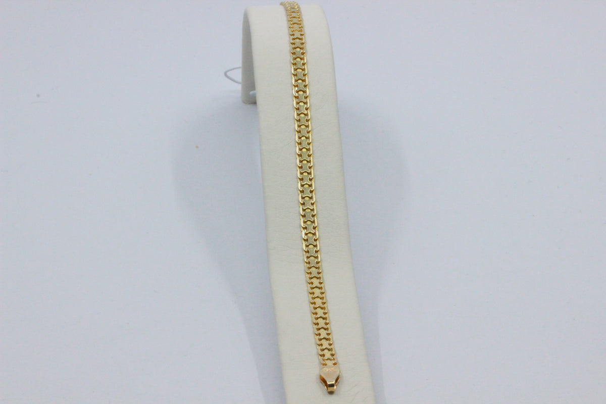 14K Gold Bracelet- 17 cm