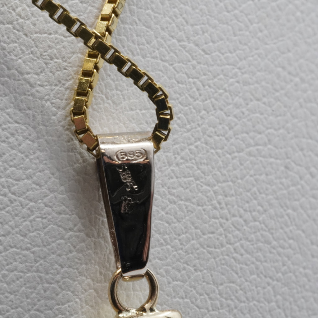 14K Gold Classic Cross Pendant