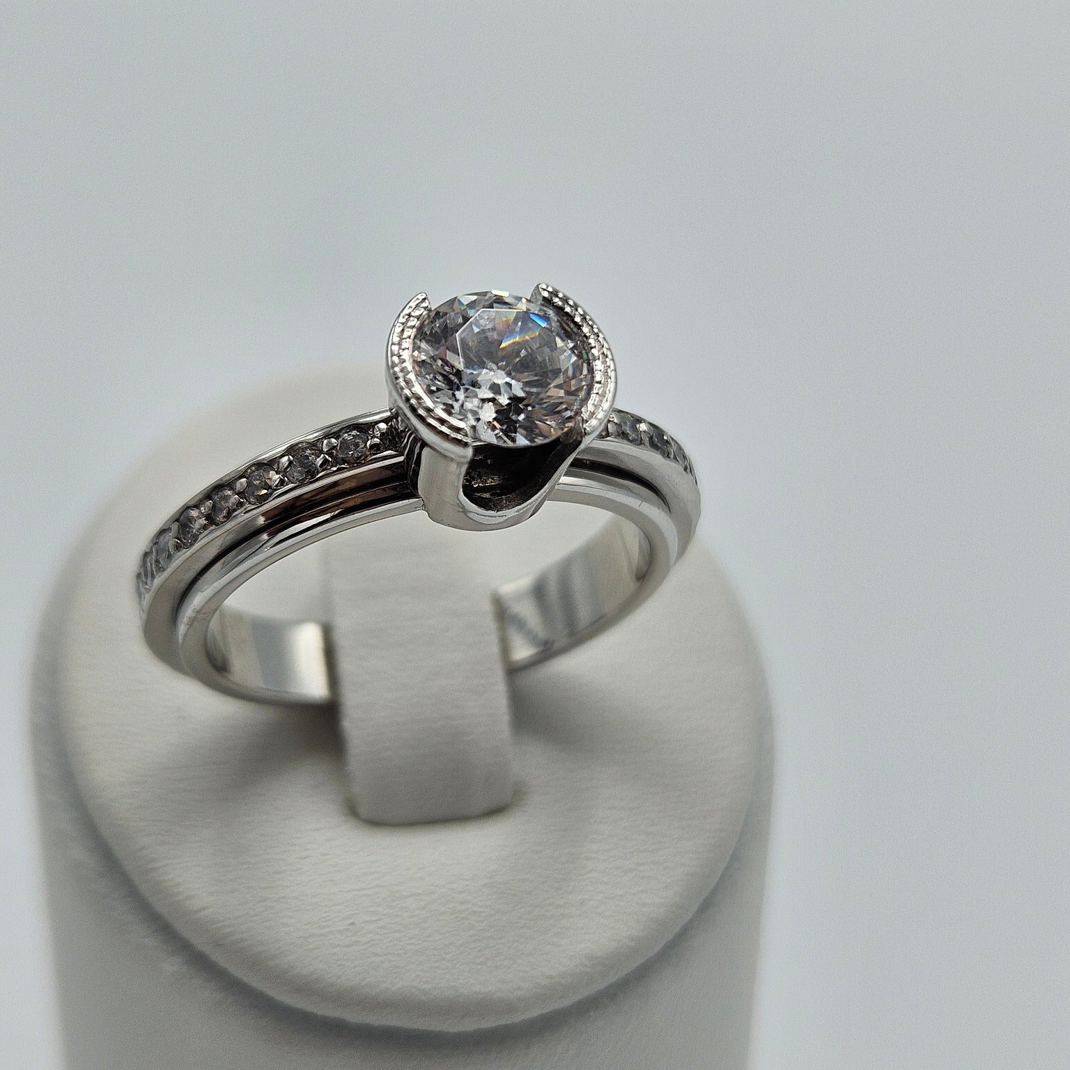 14K Gold Ring with Diamond