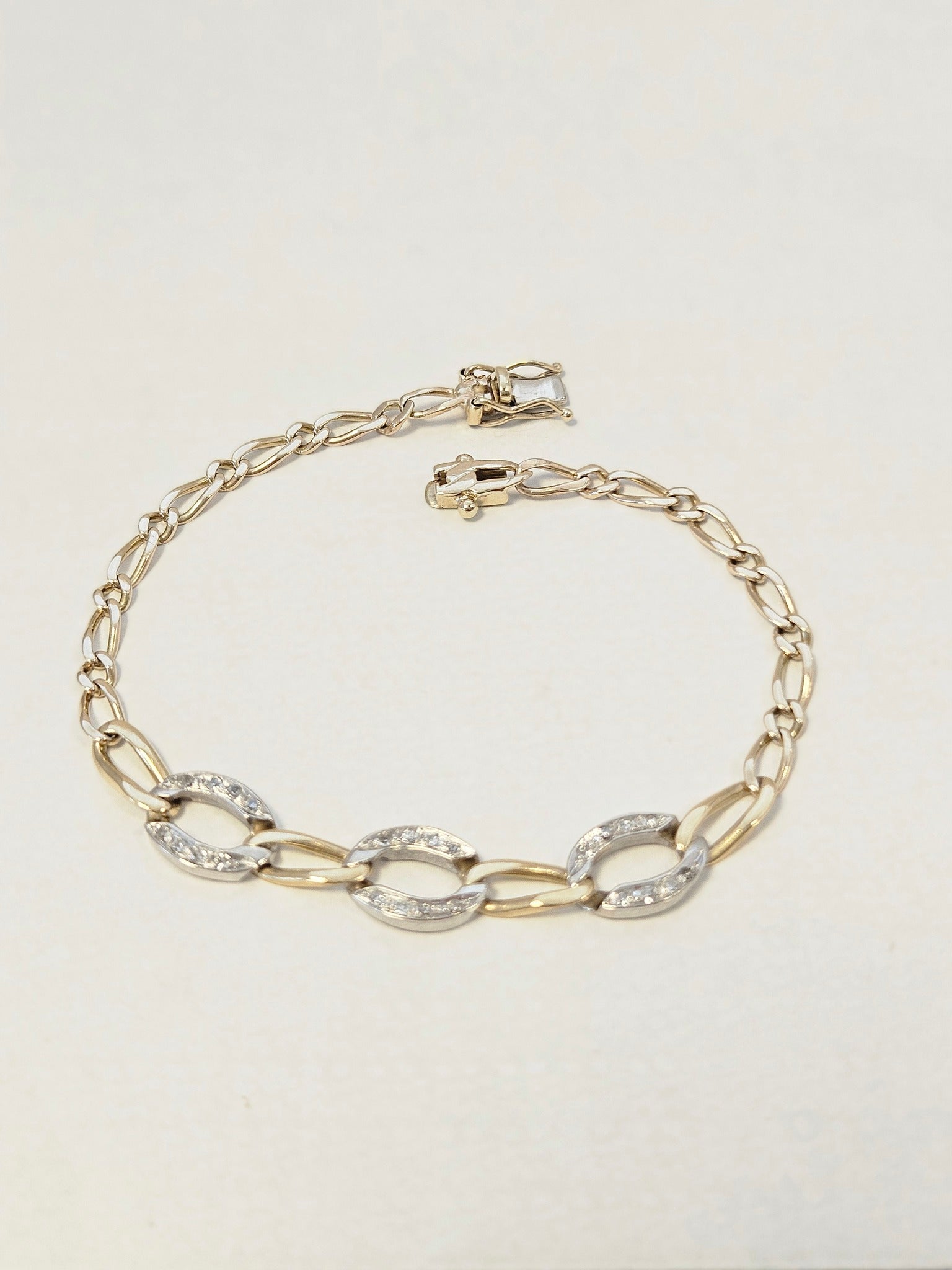 14K Bracelet with Diamonds