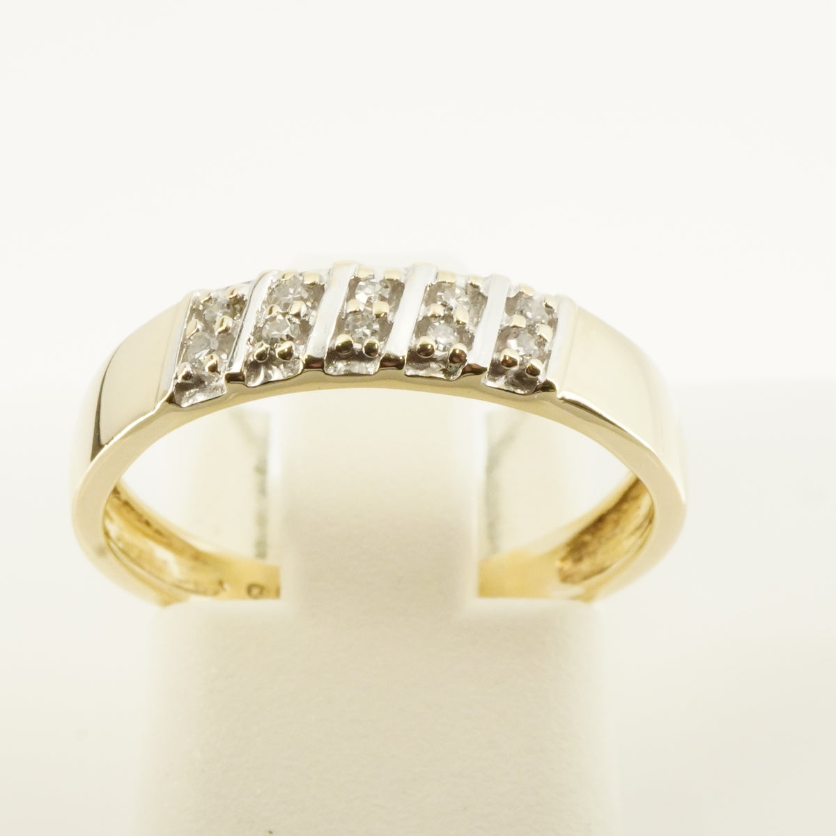 14K Gold 10- Diamond Ring