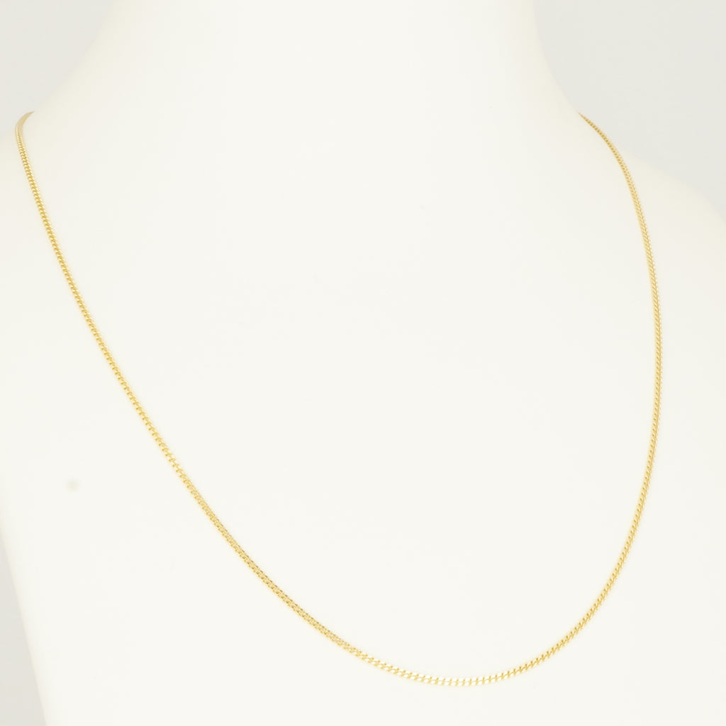 14K Gold Fine Chain Necklace- 43.5 cm
