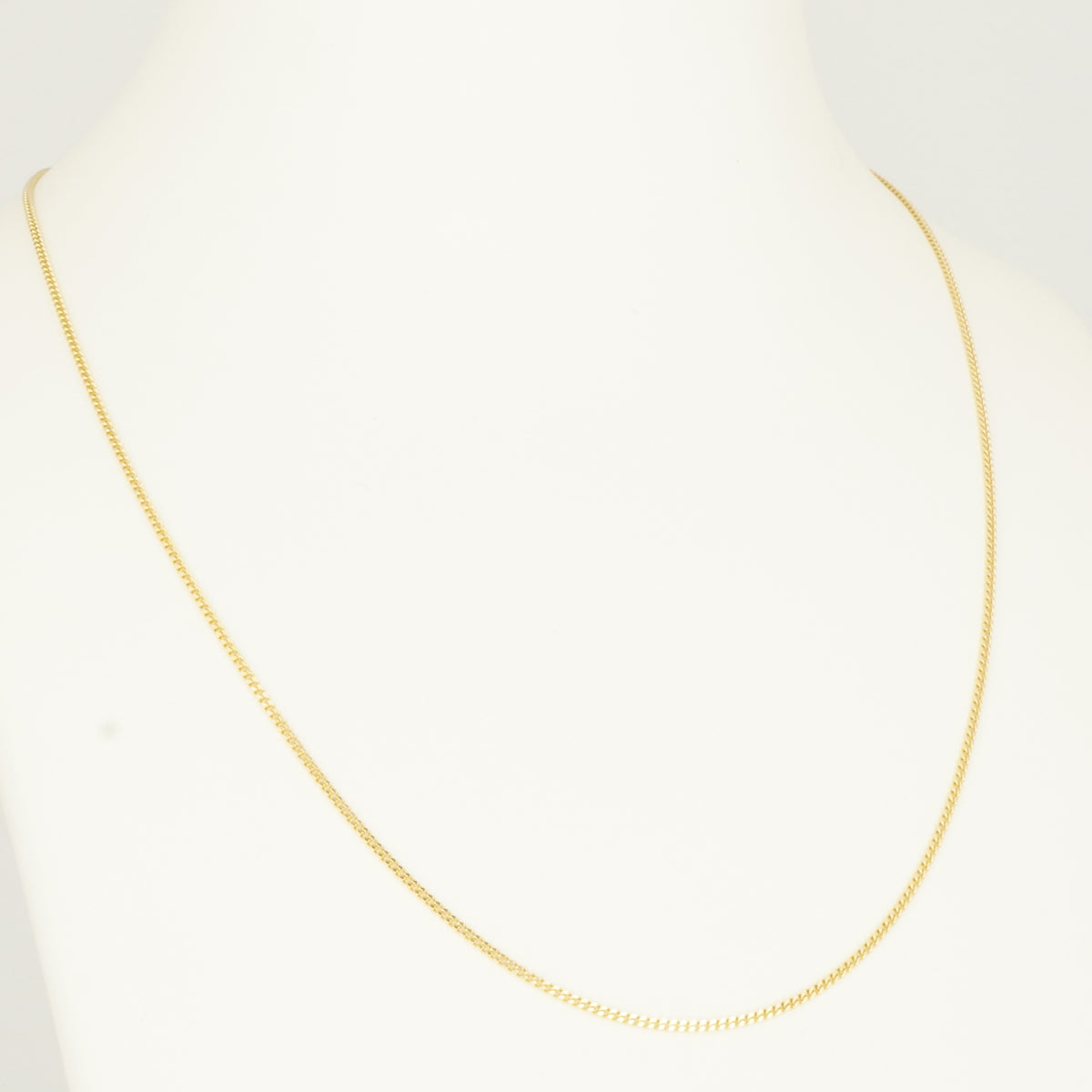14K Gold Fine Chain Necklace- 43.5 cm