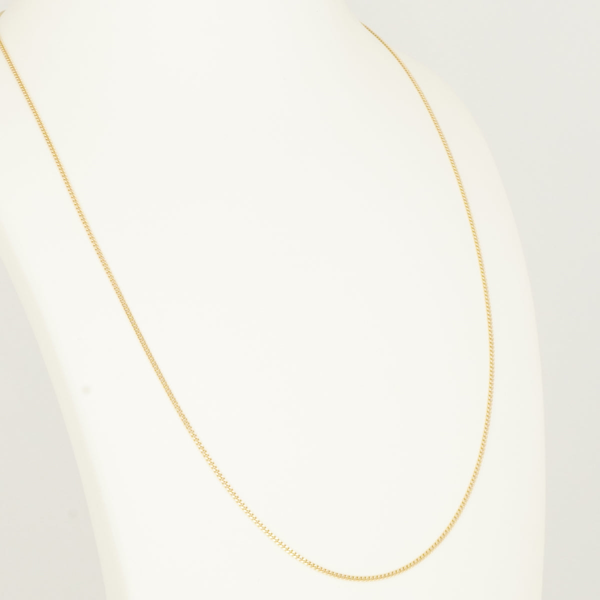 14K Gold Fine Chain Necklace- 51.5 cm