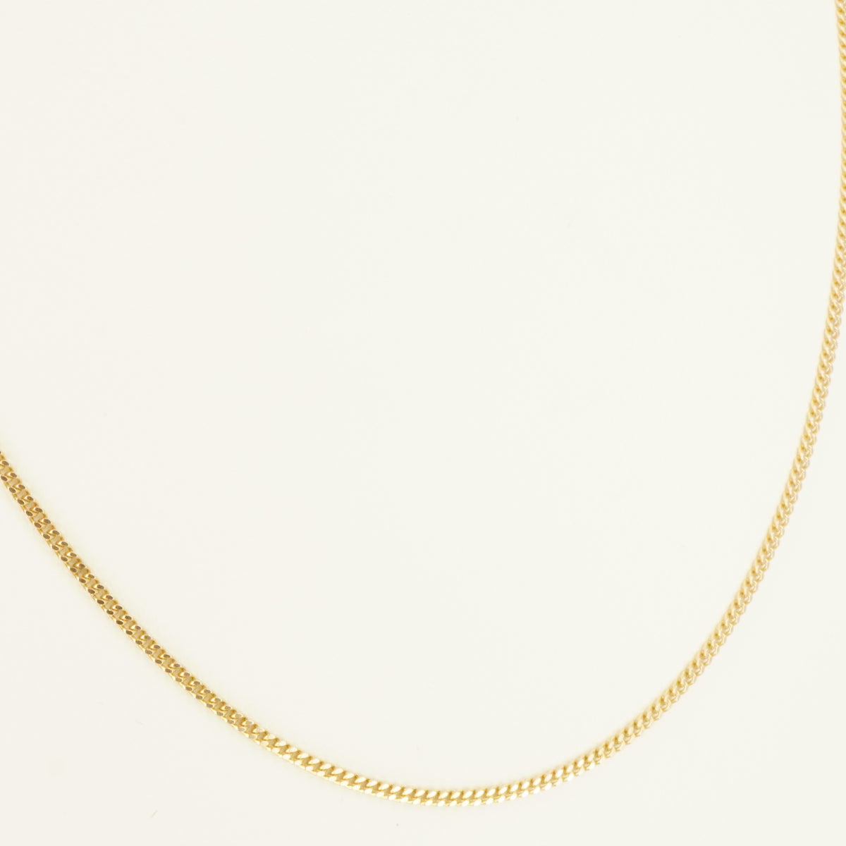 14K Gold Fine Chain Necklace- 51.5 cm