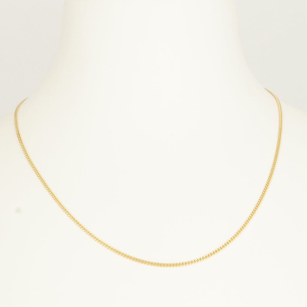 14K Gold Chain Necklace- 38.5 cm