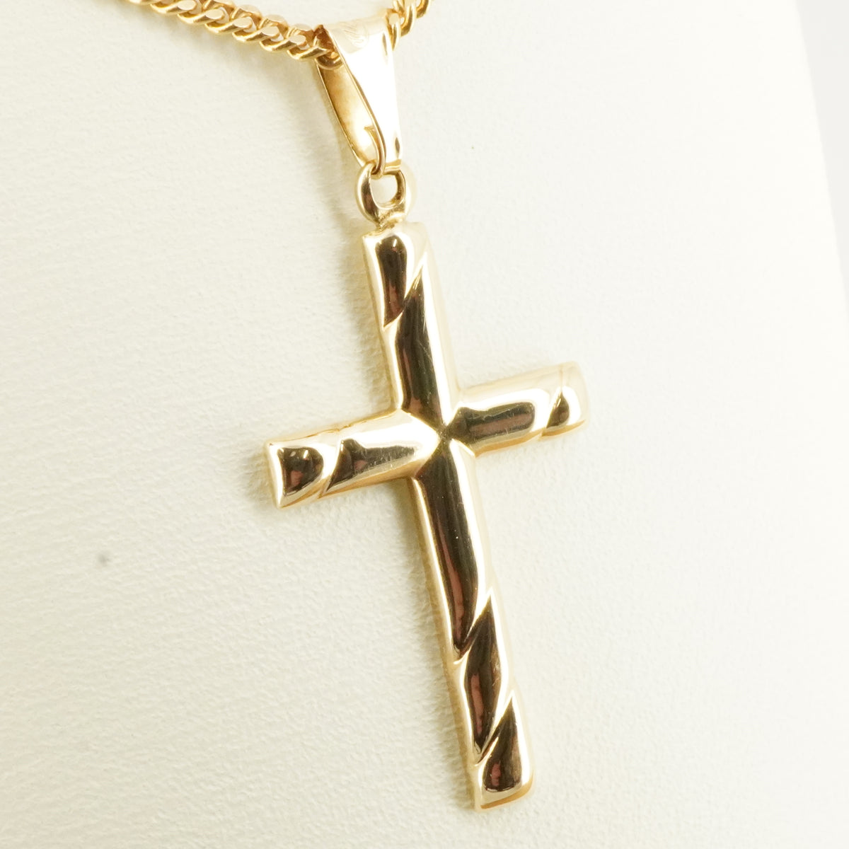 14K Gold Cross Pendant