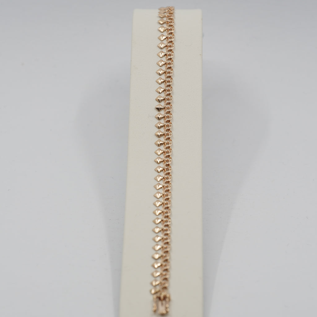 Vintage 1977 14K Gold Bracelet- 18.5 cm