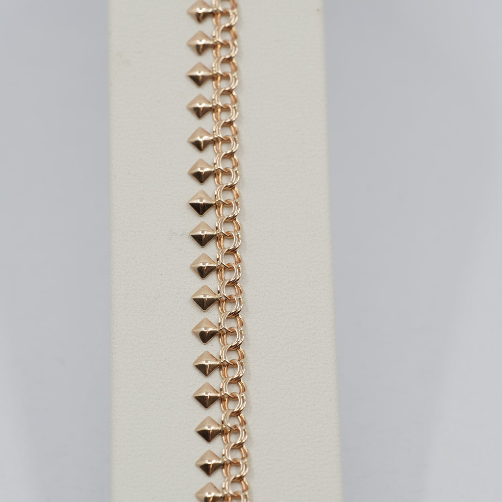 Vintage 1977 14K Gold Bracelet- 18.5 cm