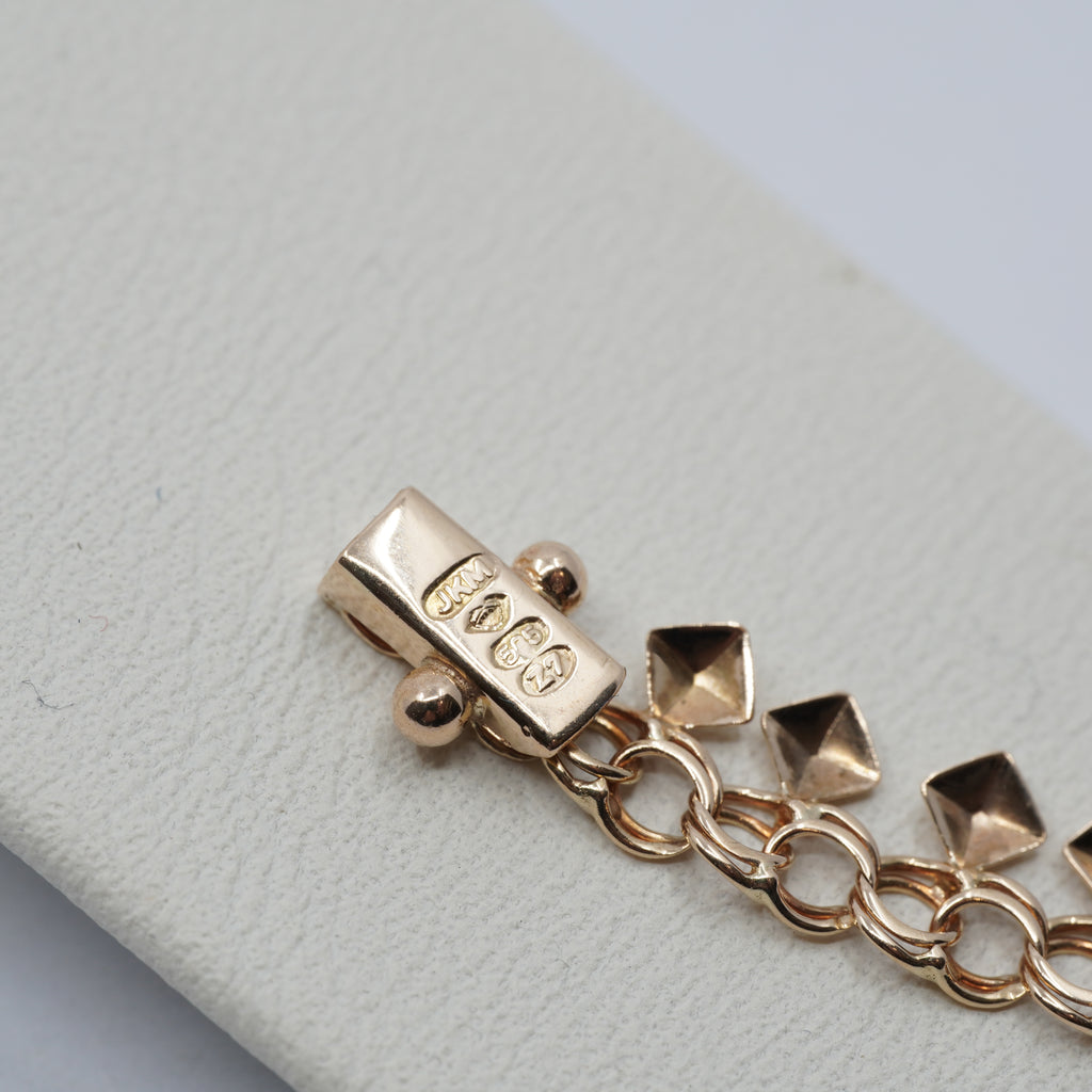 Vintage 1977 14K Gold Bracelet- 18.5 cm