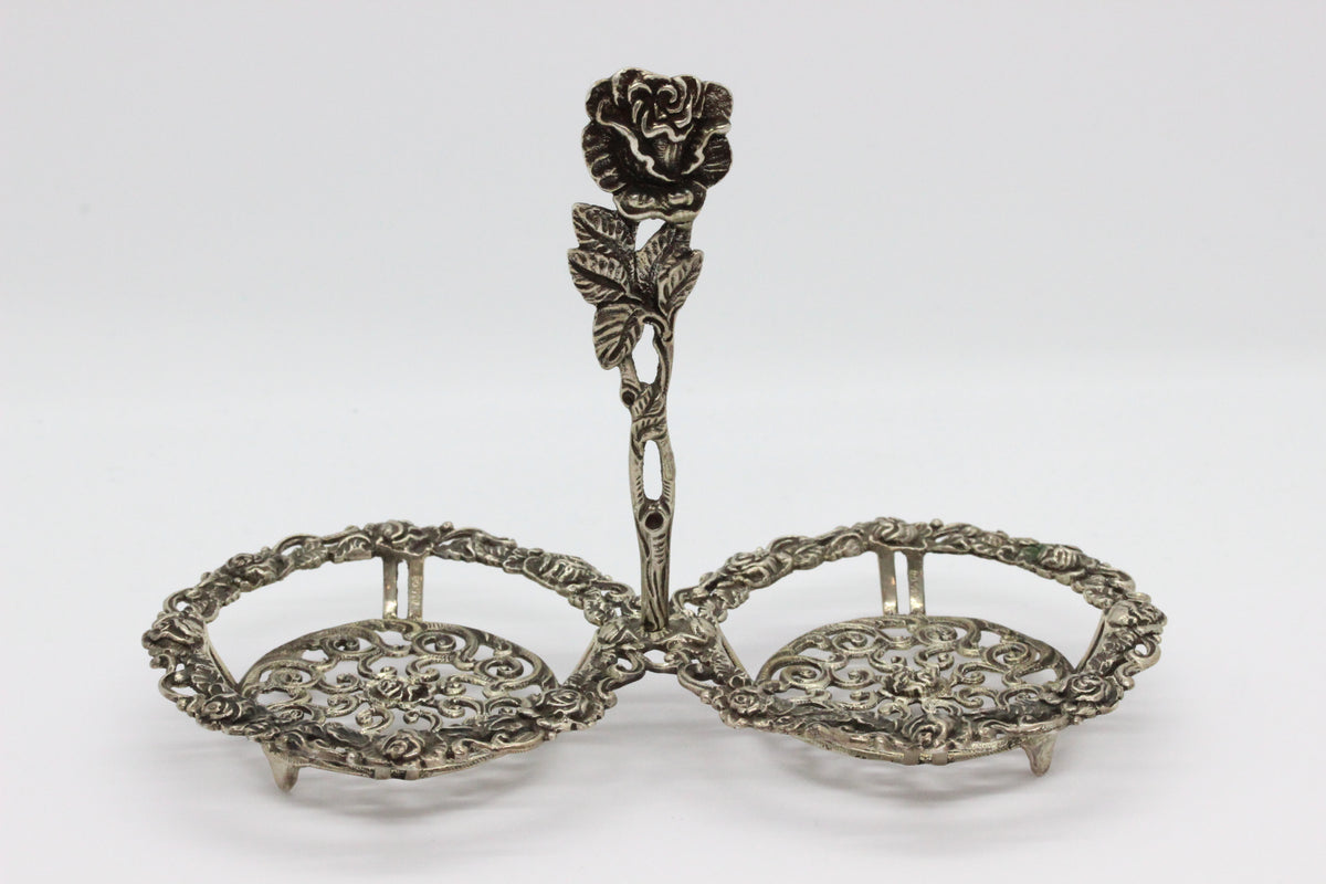 Vintage 1970 830 Silver Salt & Pepper Set